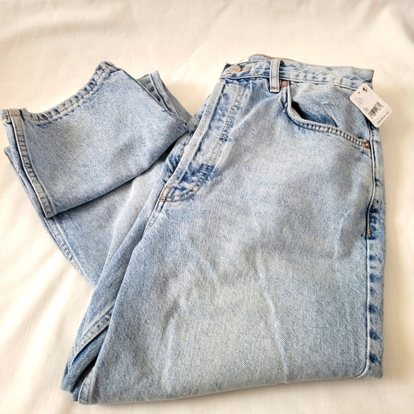 Free People Stone Washed Distressed Jeans size 30 - Picture 14 of 14